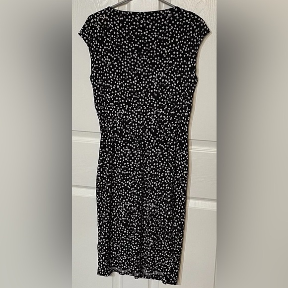 Lauren Ralph Lauren  Midi Dress - Gathered Side - Size 10 - Picture 2 of 3